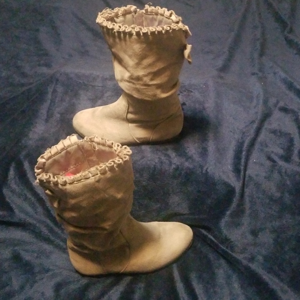 🎀Gray Riding Boots🎀
